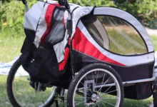 Sepnine Leonpets 3 in 1 Pet Dog Bike Trailer
