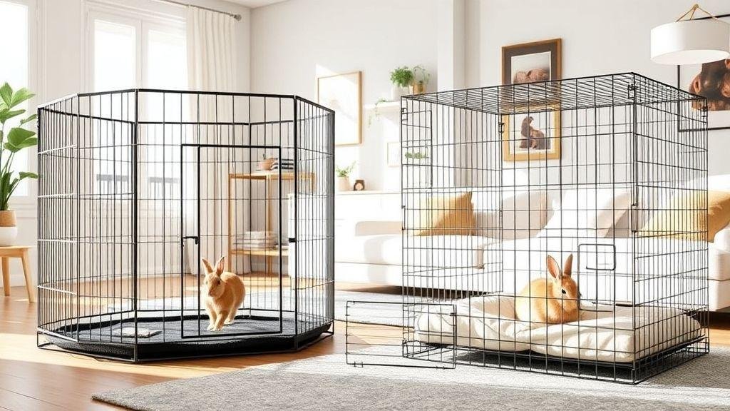 2 Best Rabbit Cages for Indoor Living