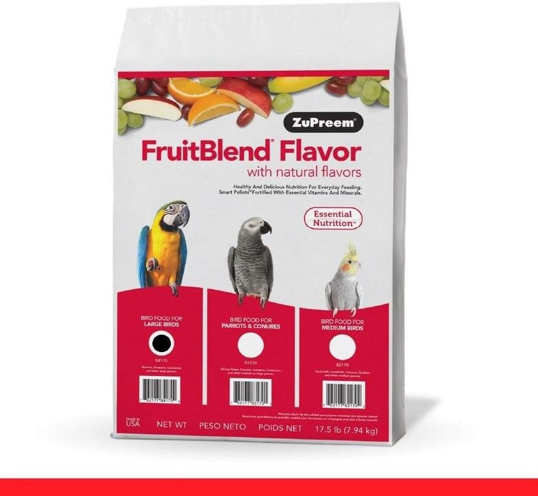 Zupreem FruitBlend Bird Food – Nutritious or Junk Food for Birds?